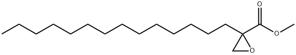 methyl 2-tetradecylglycidate 结构式