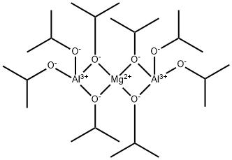 二(四异丙氧基铝)化镁 结构式