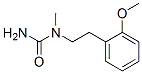 N-(2-Methoxyphenethyl)-N-methylurea 结构式