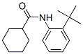 Cyclohexanecarboxamide, N-[2-(1,1-dimethylethyl)phenyl]- (9CI) 结构式