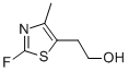 2-(2-FLUORO-4-METHYLTHIAZOL-5-YL)ETHANOL 结构式