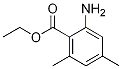 Benzoic acid, 2-aMino-4,6-diMethyl-, ethyl ester 结构式