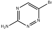 3-氨基-6-溴-1,2,4-三嗪 结构式
