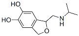 5,6-Isobenzofurandiol, 1,3-dihydro-1-[[(1-methylethyl)amino]methyl]- (9CI) 结构式