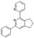 3-PHENYL-1-(PYRIDIN-2-YL)-6,7-DIHYDRO-5H-CYCLOPENTA[C]PYRIDINE 结构式