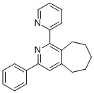 3-PHENYL-1-(PYRIDIN-2-YL)-6,7,8,9-TETRAHYDRO-5H-CYCLOHEPTA[C]PYRIDINE 结构式