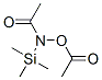 Acetamide,  N-(acetyloxy)-N-(trimethylsilyl)- 结构式