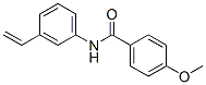 Benzamide, N-(3-ethenylphenyl)-4-methoxy- (9CI) 结构式