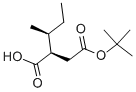 2-sec-Butyl-succinic acid 4-tert-butyl ester 结构式