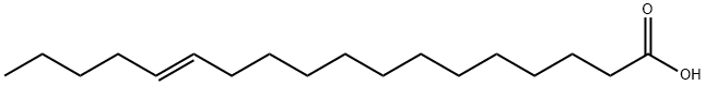 反式-13-十八碳烯酸 结构式