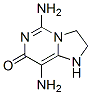 Imidazo[1,2-c]pyrimidin-7(1H)-one, 5,8-diamino-2,3-dihydro- (9CI) 结构式