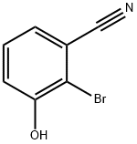2-溴-3-羟基苯甲腈 结构式