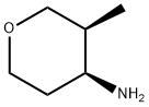 3-甲基-4-氨基四氢吡喃 结构式