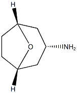 8-Oxabicyclo[3.2.1]octan-3-amine,(3-endo)-(9CI) 结构式