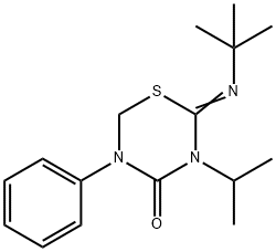 噻嗪酮 结构式