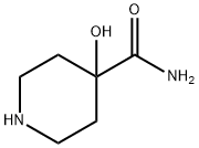 4-羟基-哌啶-4-甲酰胺 结构式