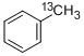 甲基-13C-苯 结构式