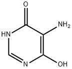 4，6-二羟基-5-氨基嘧啶 结构式