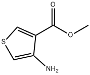 4-氨基噻吩-3-羧酸甲酯 结构式