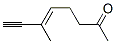 5-Octen-7-yn-2-one, 6-methyl-, (E)- (9CI) 结构式