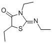4-Thiazolidinone,3,5-diethyl-2-(ethylimino)-(9CI) 结构式