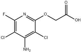 氯氟吡氧乙酸 结构式