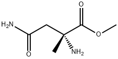 L-Isovaline, 4-amino-4-oxo-, methyl ester (9CI) 结构式
