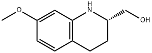 2-Quinolinemethanol,1,2,3,4-tetrahydro-7-methoxy-,(2S)-(9CI) 结构式