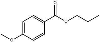 propyl 4-methoxybenzoate 结构式