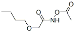 Acetamide,  N-(acetyloxy)-N-butoxy- 结构式