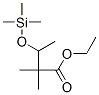2,2-Dimethylbutanoic acid, 3-trimethylsilyloxy-, ethyl ester 结构式