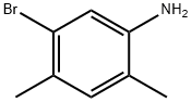 5-溴-2.4-甲基苯胺 结构式