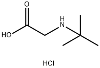 N-叔丁基甘氨酸 盐酸盐 结构式