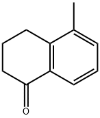3,4-二氢化-5-甲基-1(2H)-萘酮 结构式