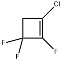 1-氯-2,3,3-三氟环丁烯 结构式