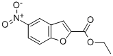 5-硝基苯并呋喃-2-羧酸乙酯 结构式