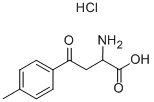 DL-2-AMINO-4-(4-METHYLPHENYL)-4-OXOBUTANOIC ACID HCL 结构式