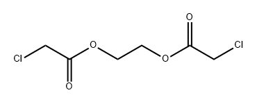乙二醇二单氯乙酸酯 结构式
