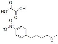 N-methyl-4-(4-nitrophenyl)butan-1-amine, oxalic acid 结构式