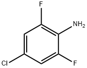 4-氯-2,6-二氟苯胺 结构式