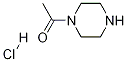 Piperazine, 1-acetyl-, Monohydrochloride 结构式