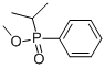 ISOPROPYL-PHENYL-PHOSPHINIC ACID METHYL ESTER 结构式