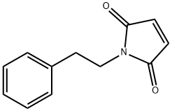 N-(2-苯基乙基)马来酰亚胺 结构式