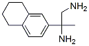 2-(5,6,7,8-Tetrahydronaphthalen-2-yl)-1,2-propanediamine 结构式
