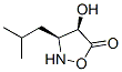5-Isoxazolidinone, 4-hydroxy-3-(2-methylpropyl)-, (3S,4R)- (9CI) 结构式