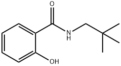 2-羟基-N-新戊基苯甲酰胺 结构式