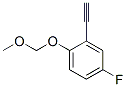 Benzene, 2-ethynyl-4-fluoro-1-(methoxymethoxy)- (9CI) 结构式