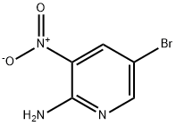 2-氨基-5-溴-3-硝基吡啶 结构式