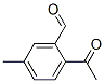 2-乙酰基-5-甲基苯甲醛 结构式