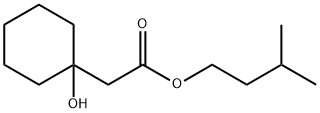 3-甲基丁基1-羟基环己烷乙酸酯 结构式